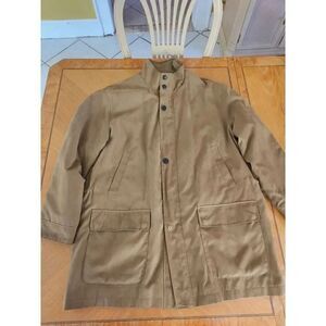 Jos A Banks tan winter coat men's size Large
